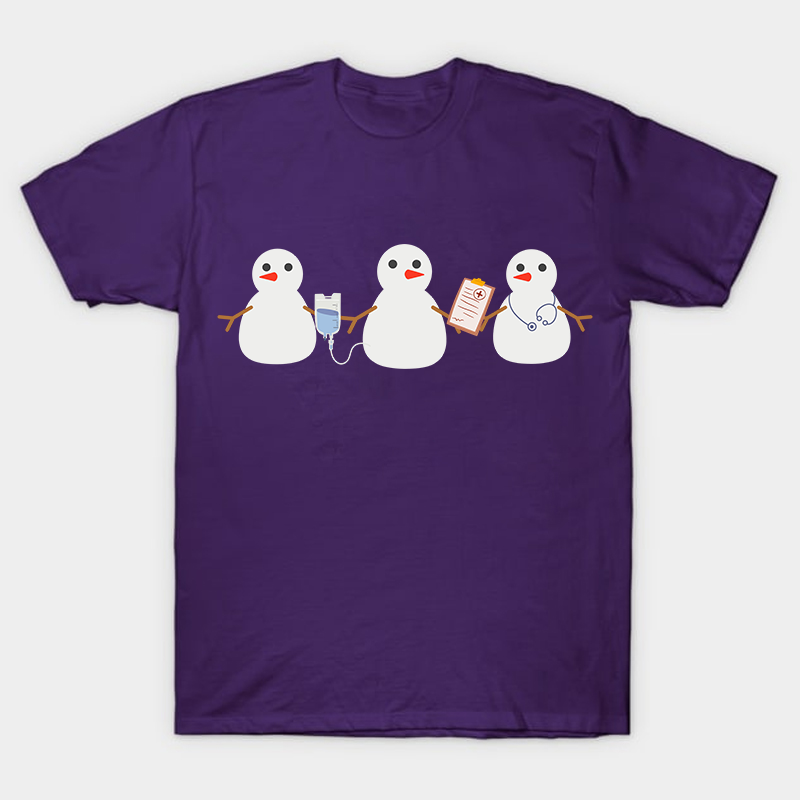 Snowmans Nurse T-Shirt
