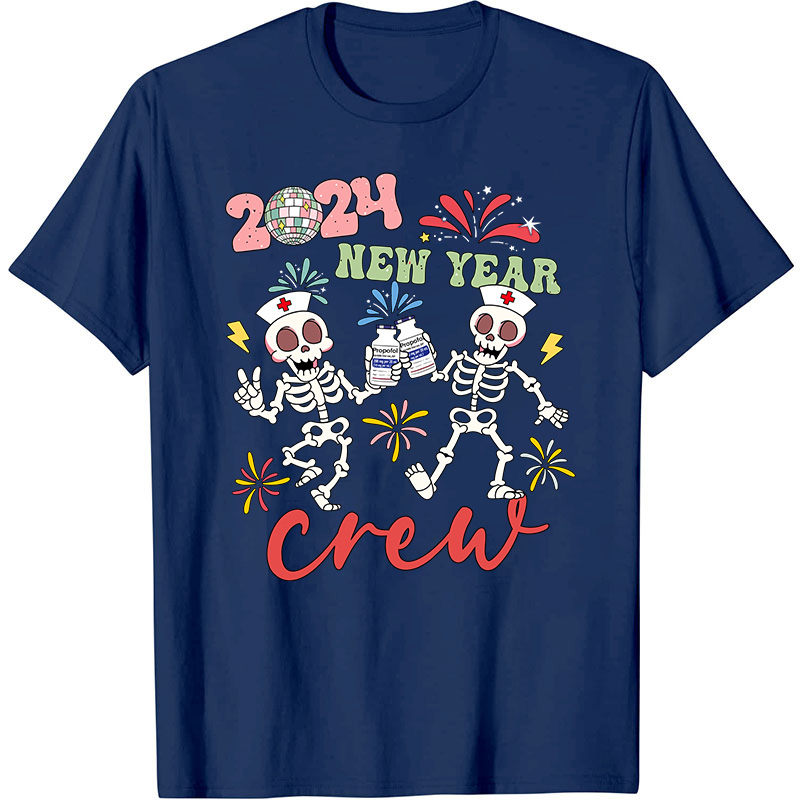 Happy New Year Crew Nurse T-Shirt