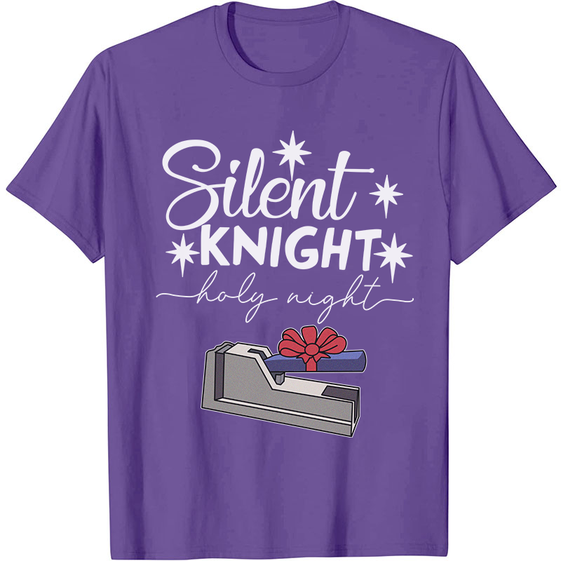 Silent Knight Holy Night Nurse T-Shirt