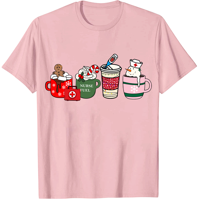 Nurse Christmas Coffee Nurse T-Shirt