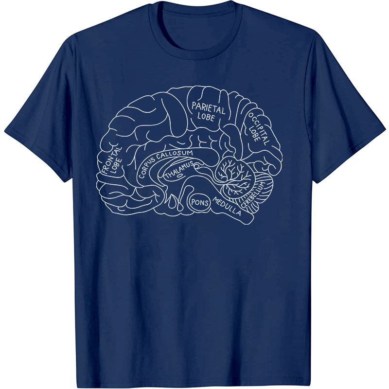 Not A Part Missing Brain Nurse T-Shirt