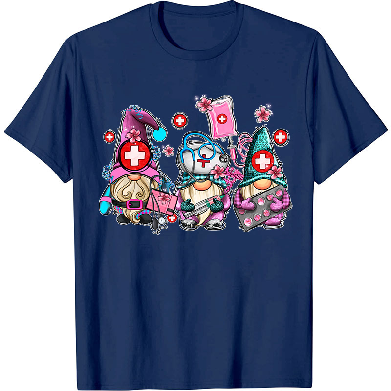 Valentine Gnome Nurse T-Shirt