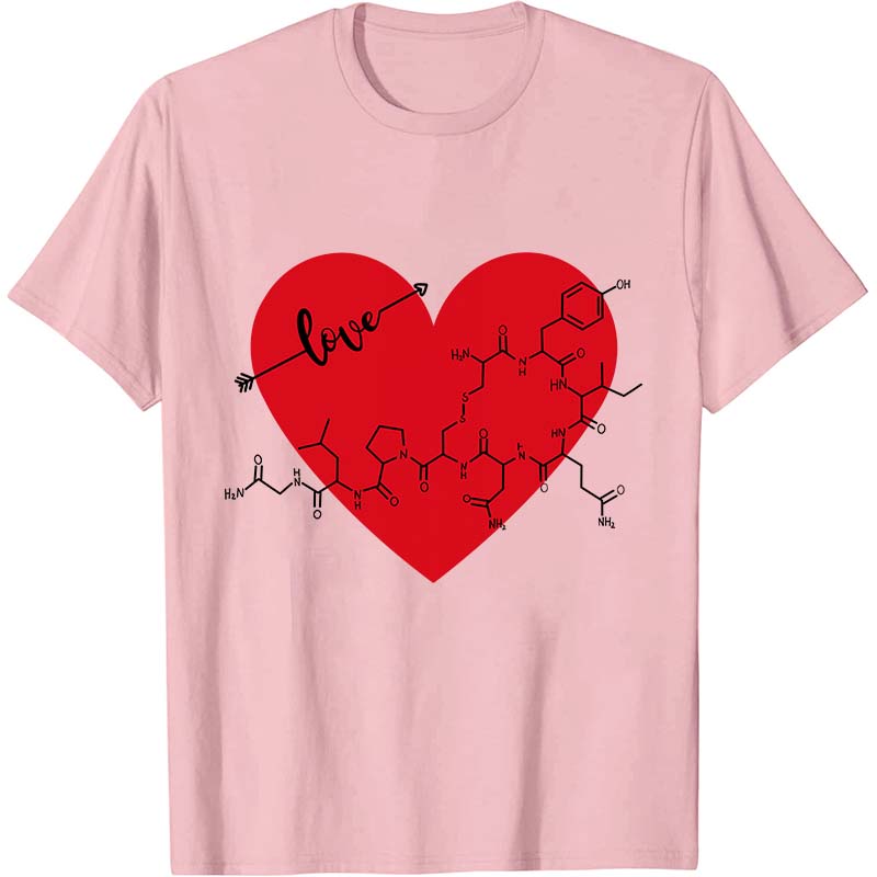Oxytocin Valentine's Day Nurse T-Shirt