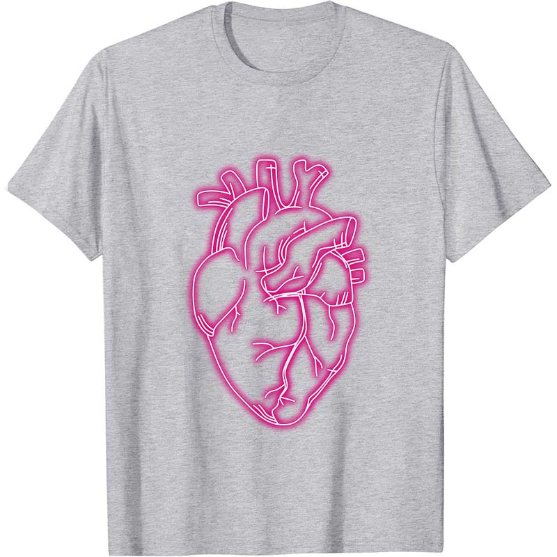 Iridescent Heart Nurse T-Shirt