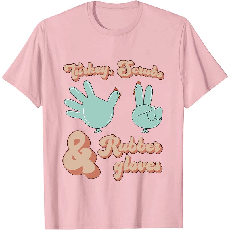 Turkey Scrubs Nurse T-Shirt