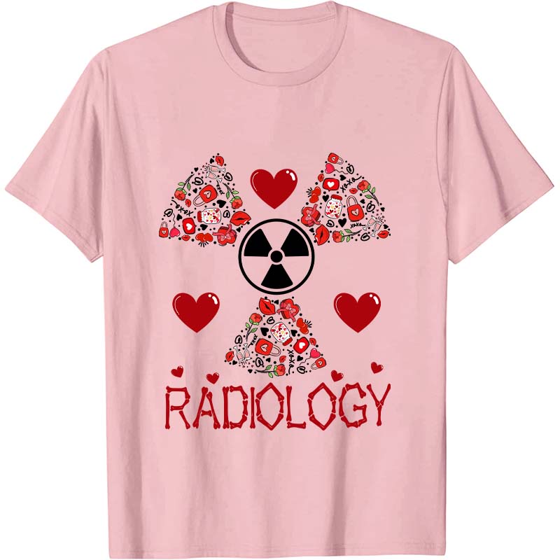 Radiology Valentine Nurse T-Shirt