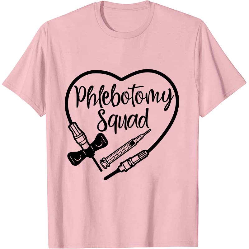 Phlebotomy Squad Nurse T-Shirt