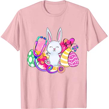 Easter Bunny Nurse T-Shirt