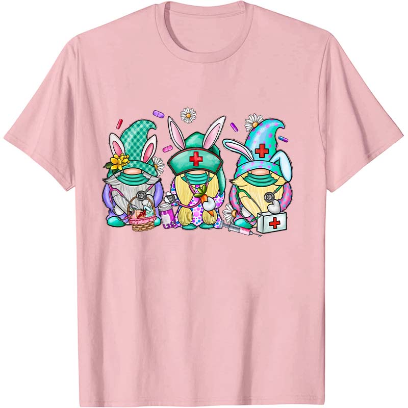 Easter Nurse Gnomes Nurse T-Shirt