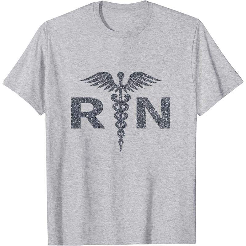 Glitter Registered Nurse T-Shirt