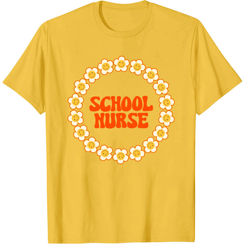 Flowers School Nurse T-Shirt