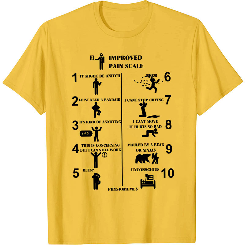Improved Pain Scale Nurse T-Shirt