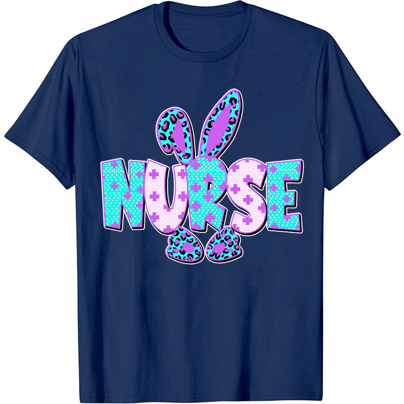 Colorful Bunny Nurse T-Shirt