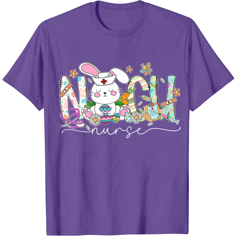 NICU Easter Bunny Nurse T-Shirt