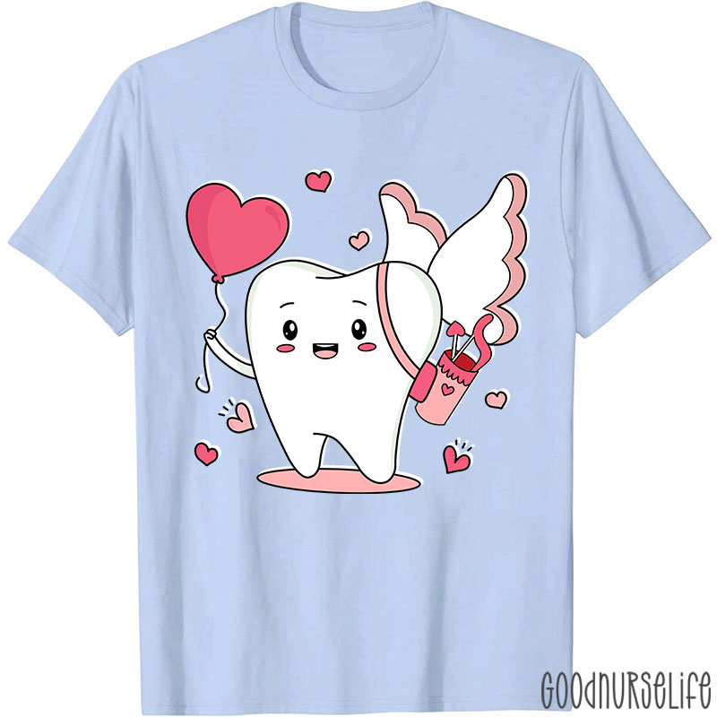 Cute Teeth Cupid Nurse T-Shirt