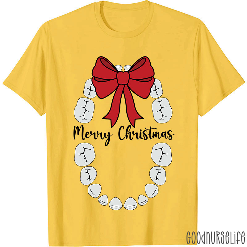 Oral Surgeon Merry Christmas Nurse T-shirt