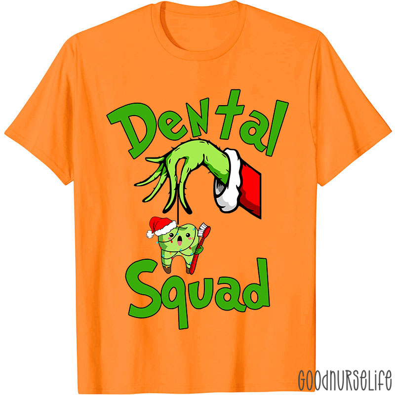 Funny Hand Dental Squad Nurse T-shirt
