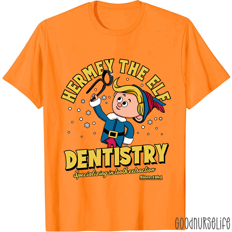 Hermey The  Elf Dentistry Nurse T-shirt