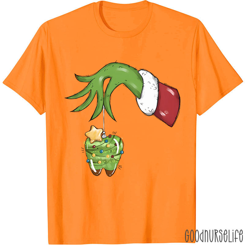 Steal Your Teeth Christmas Nurse T-shirt