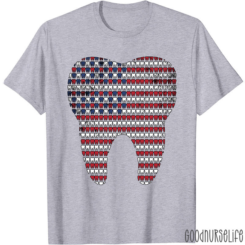 4th Of July Dental Hygienist Patriotic Nurse T-shirt
