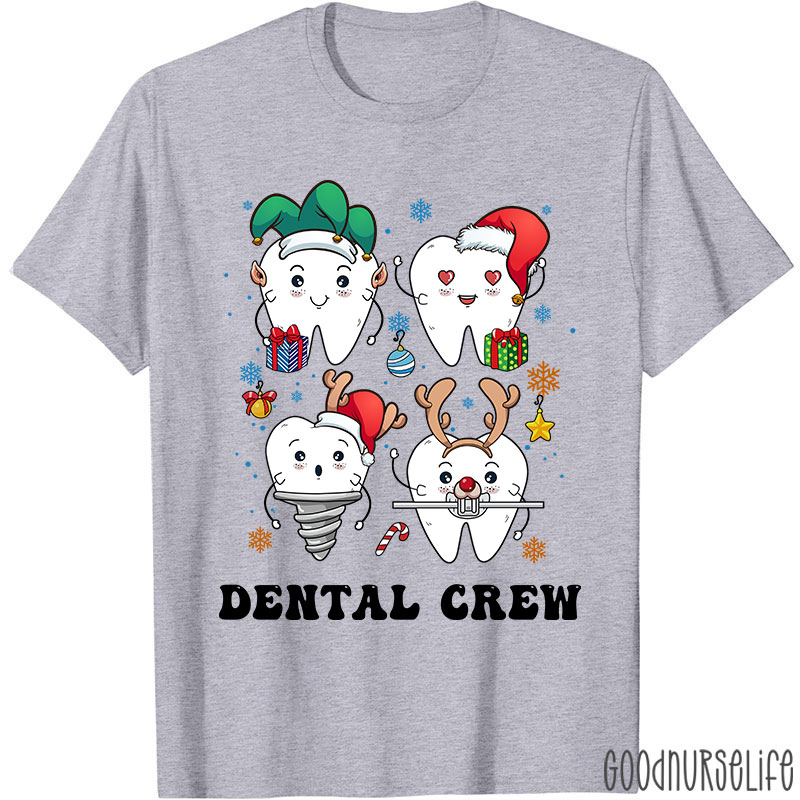 Christmas Dental Crew Nurse T-shirt