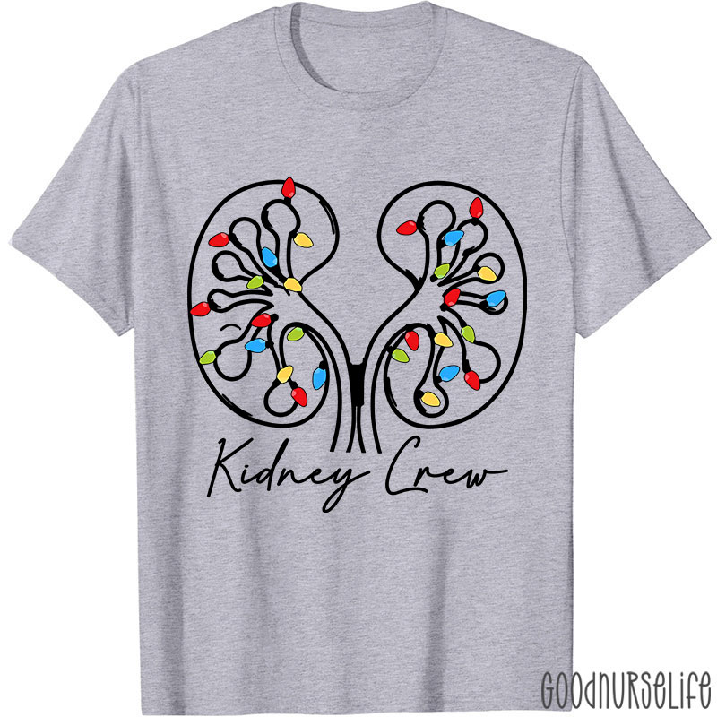 Christmas Kidney Crew Nurse T-shirt