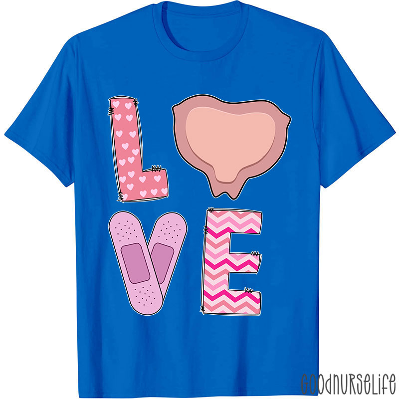 Wound Care Love Nurse T-Shirt