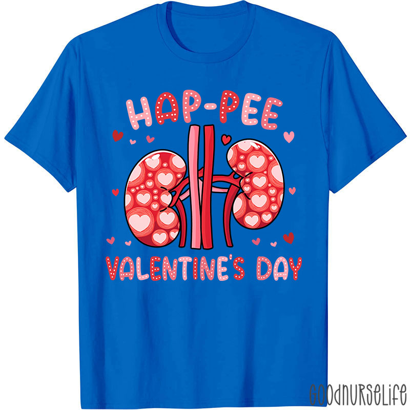 Kidney Wishes Valentine's Day Nurse T-Shirt