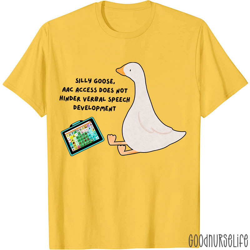 Comfort Colors Silly Goose Speech Therapist T-Shirt