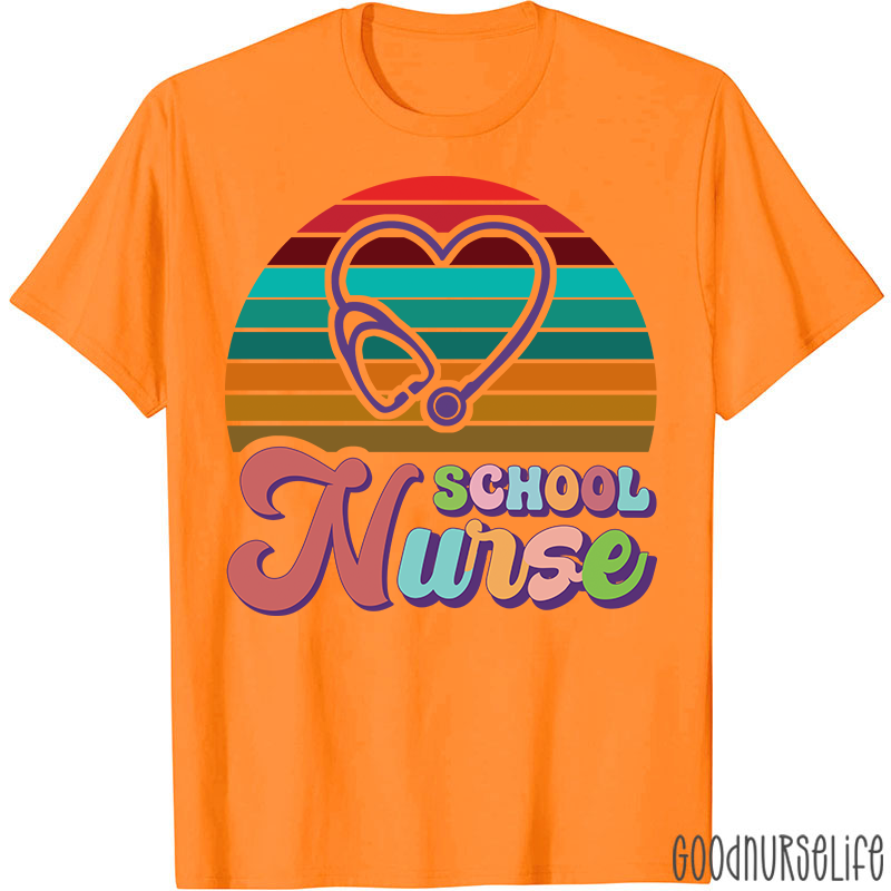 Retro School Nurse T-Shirt