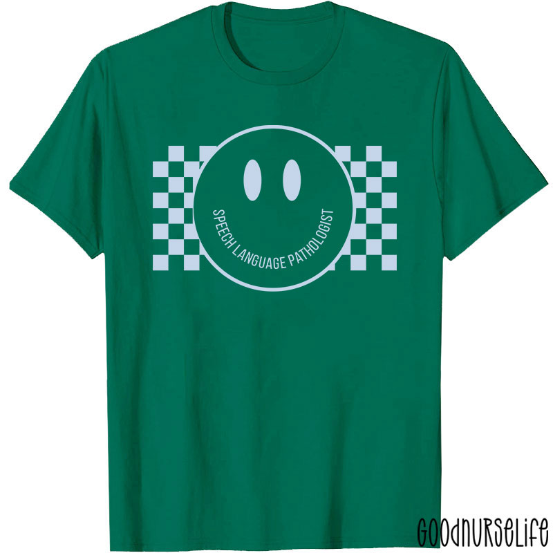 Speech Language Pathologist Smiley Face T-Shirt