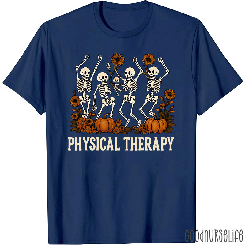 Skeleton Family Physical Therapy T-Shirt