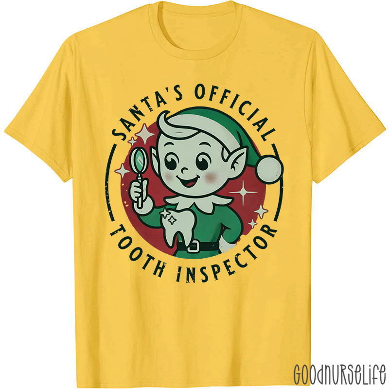 Santa's Official Tooth Inspector T-Shirt