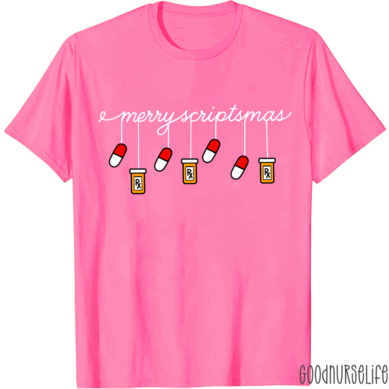 Funny Christmas Pharmacy Phrase T-Shirt