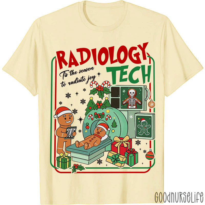 Tis The Season To Radiate Joy Gingerbread T-Shirt