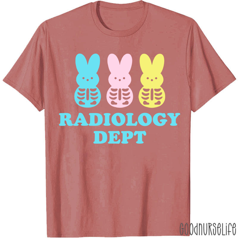 Radiology Dept Easter Bunny T-shirt
