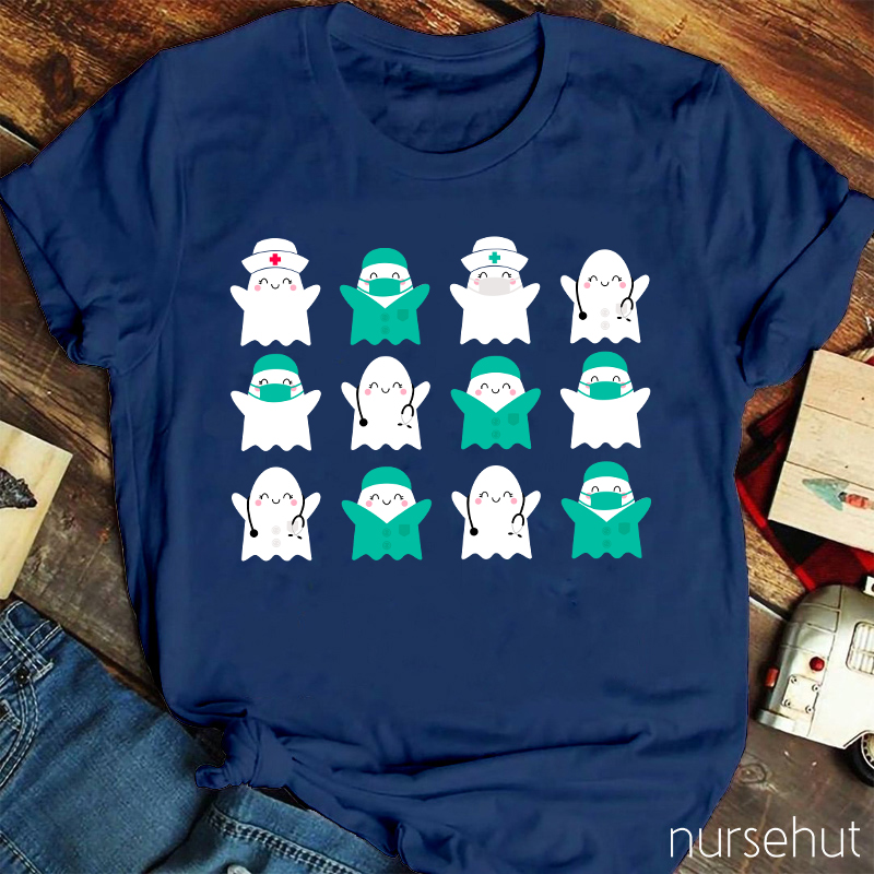 Nurse Ghosts Nurse T-Shirt