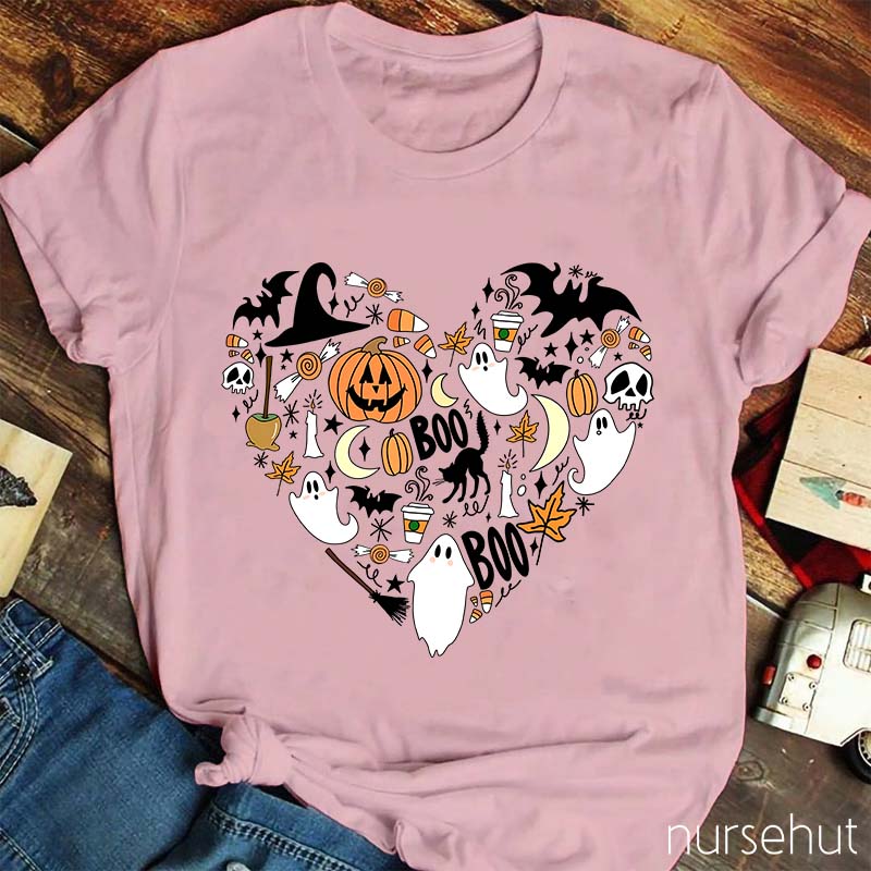Happy Halloween Boo Boo Nurse T-Shirt