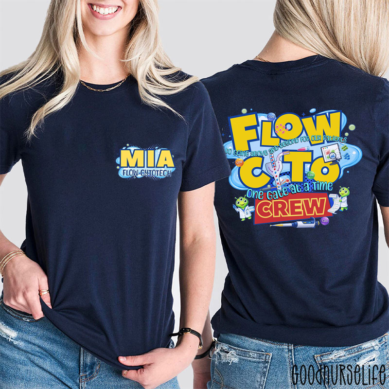 Personalized Lab Week Lab Tech Two Sided T-Shirt