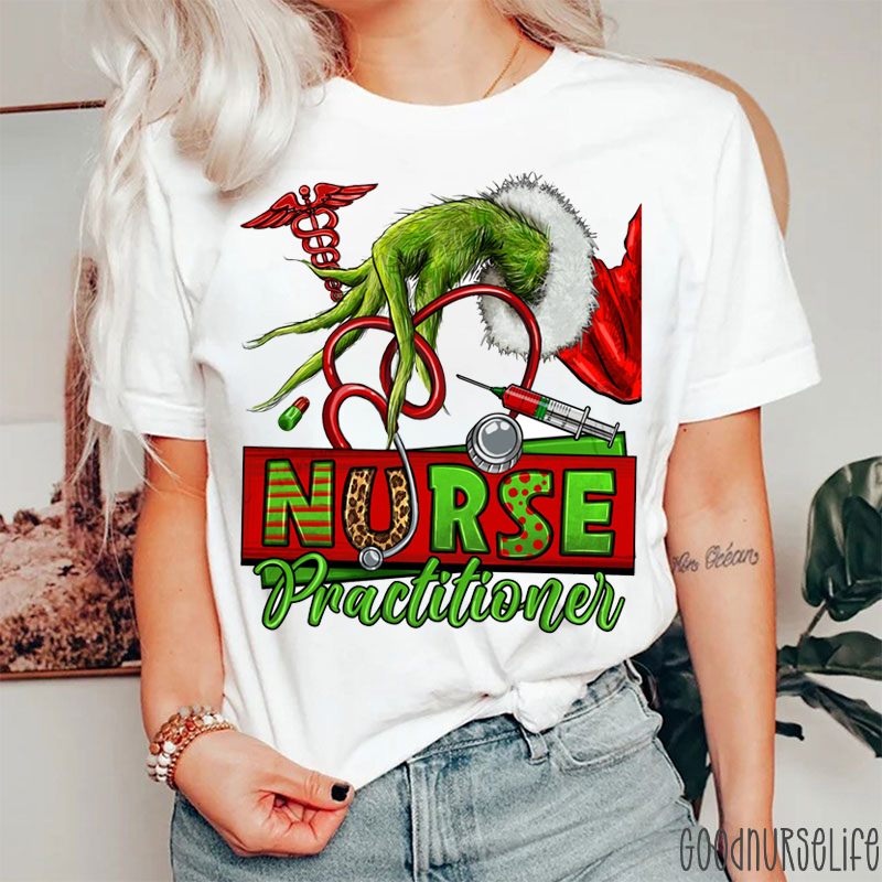 Is This Your Stethoscope Nurse Practitioner Christmas T-Shirt