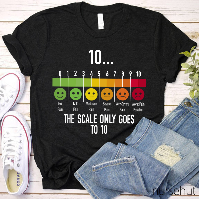 The Scale Only Goes To 10 T-Shirt