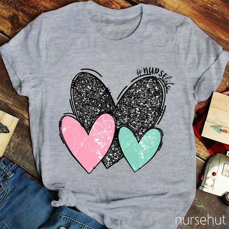 Shining Hearts Nurse T-Shirt