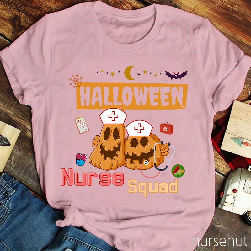 Halloween Nurse Squad T-Shirt