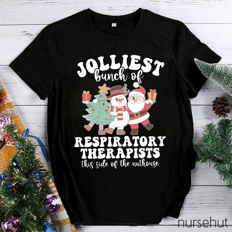 Personalized Jolliest Bunch Of  Nurse T-Shirt