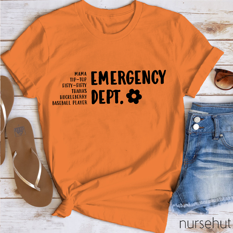 Emergency Dept Nurse T-Shirt