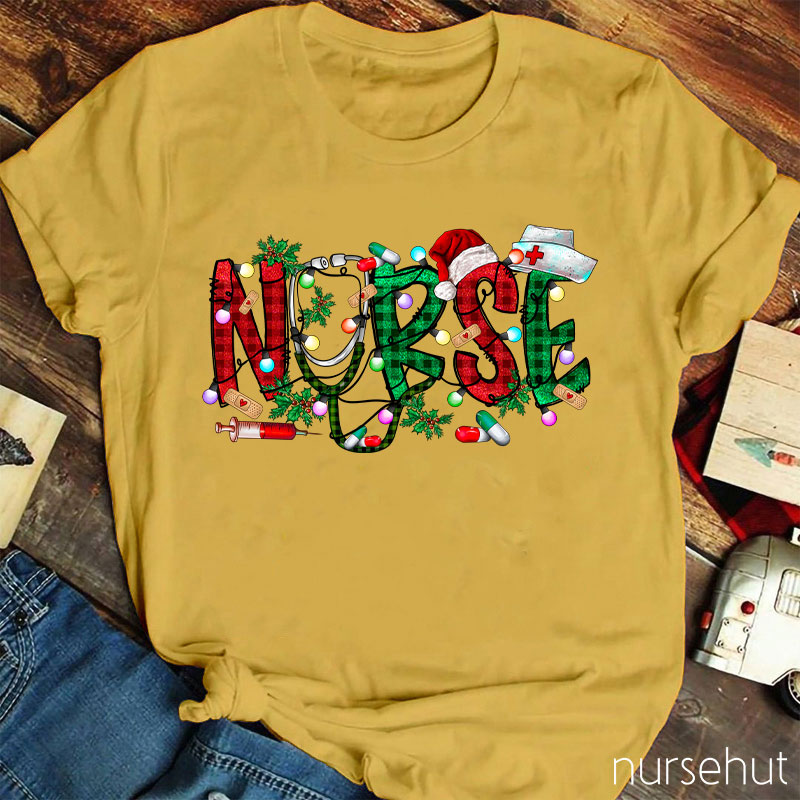 Merry Christmas Nurse T-Shirt