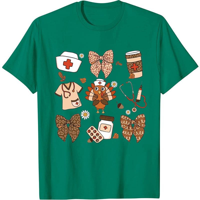 Loving Thanksgiving Nurse T-shirt