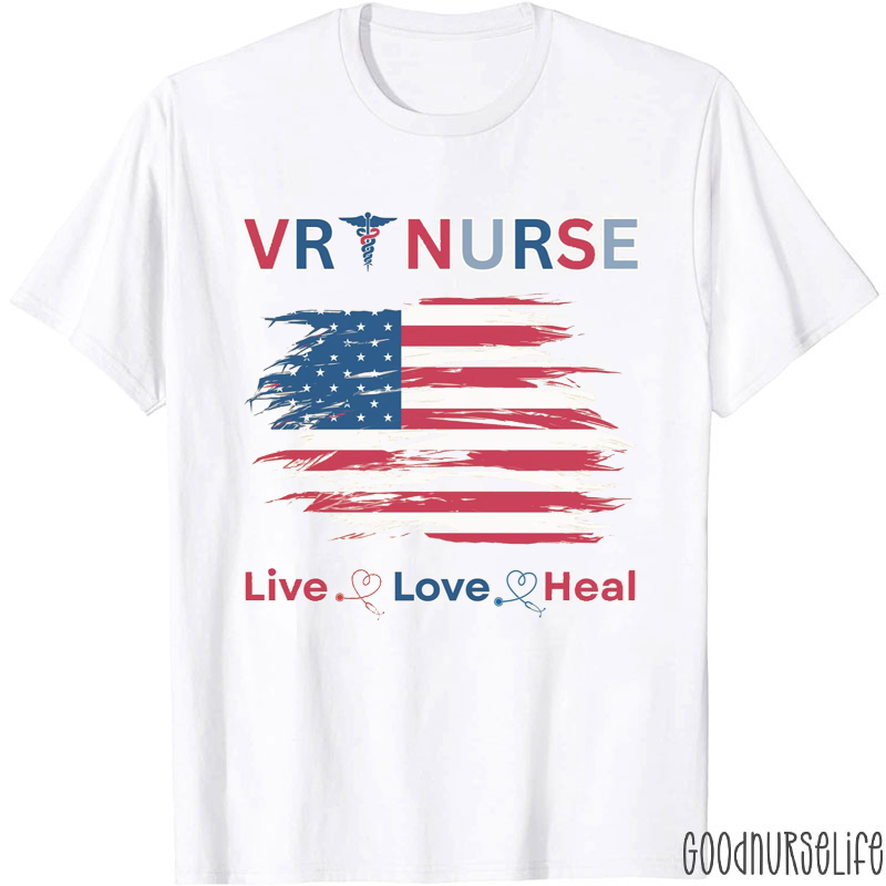Personalized Live Love Heal Nurse