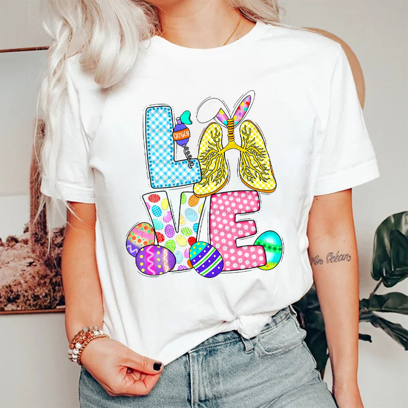 Easter Respiratory Therapist Nurse T-Shirt