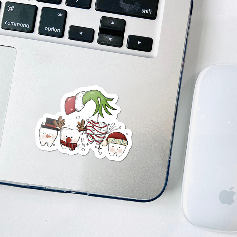 Christmas With Dental Squad Stickers